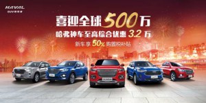 再创车市传奇！哈弗持续引领中国SUV市场势不可挡